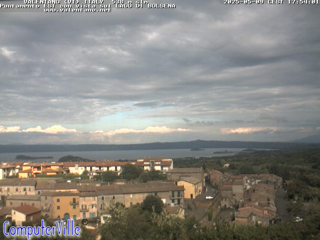 immagine della webcam nei dintorni di Capodimonte: webcam Valentano